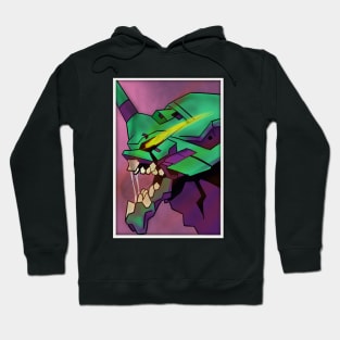 Neon Genisis Evangelion Unit 01 awakened Hoodie